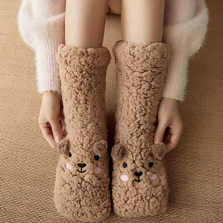 Caelie - Modische, süße, dicke Fleece-Socken für Damen