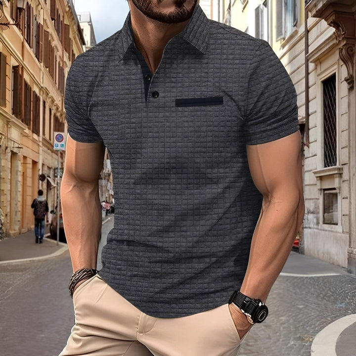 Benson - Anziehendes, enges Herren-Poloshirt