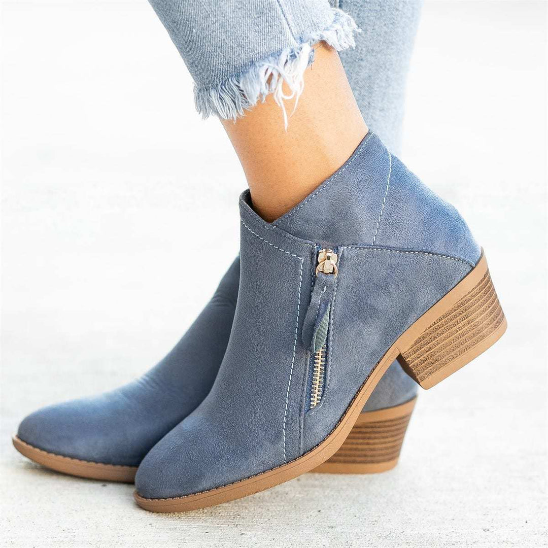 Elizabeth - Elegante Wildlederstiefel für Frauen