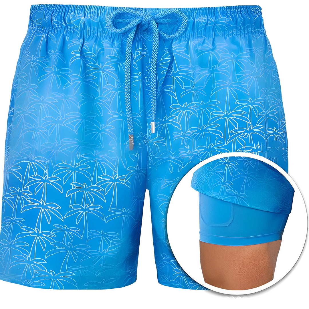 Edric - Stylische Herren-Badeshorts mit Muster