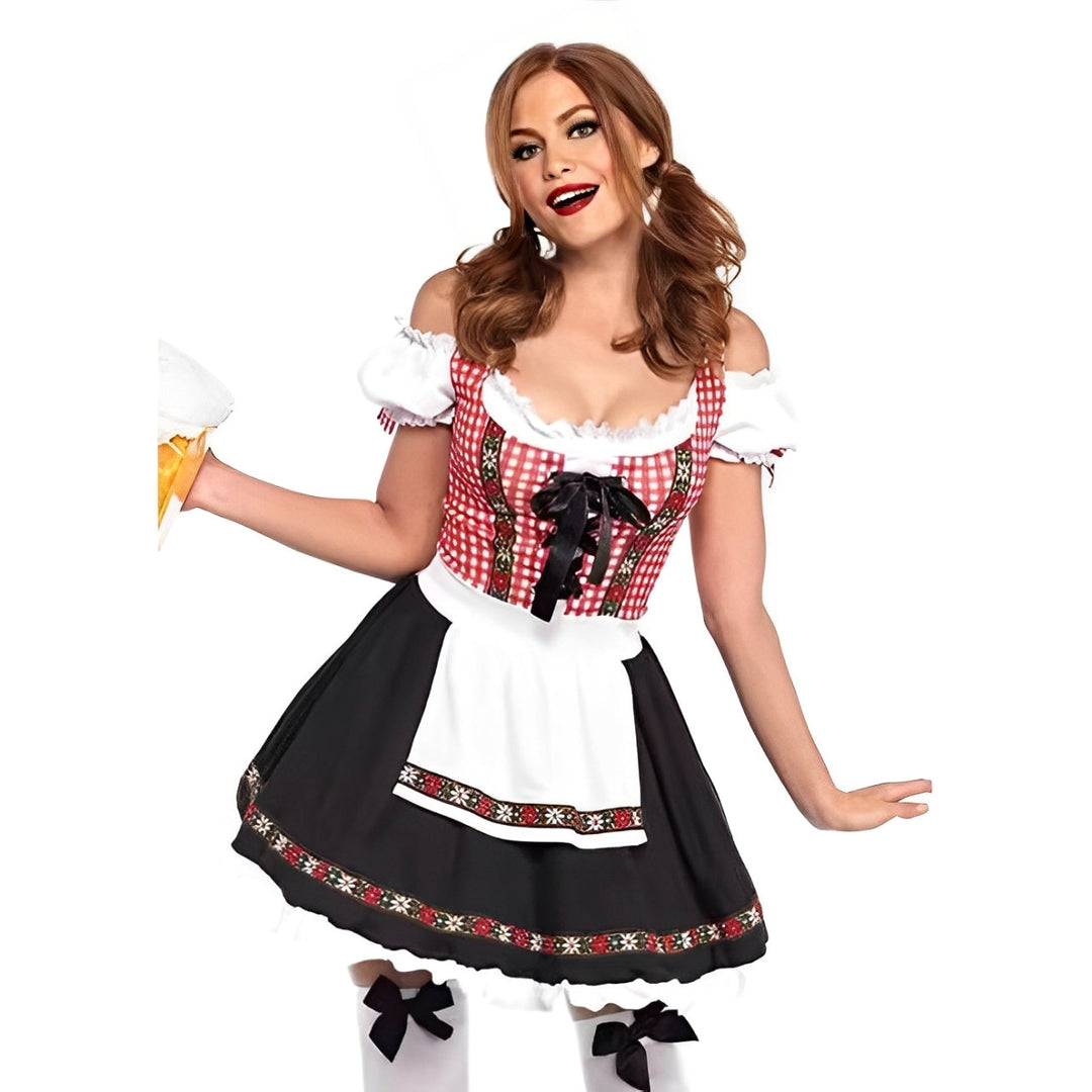 Michele - Schickes kariertes Dirndl für Damen fürs Oktoberfest