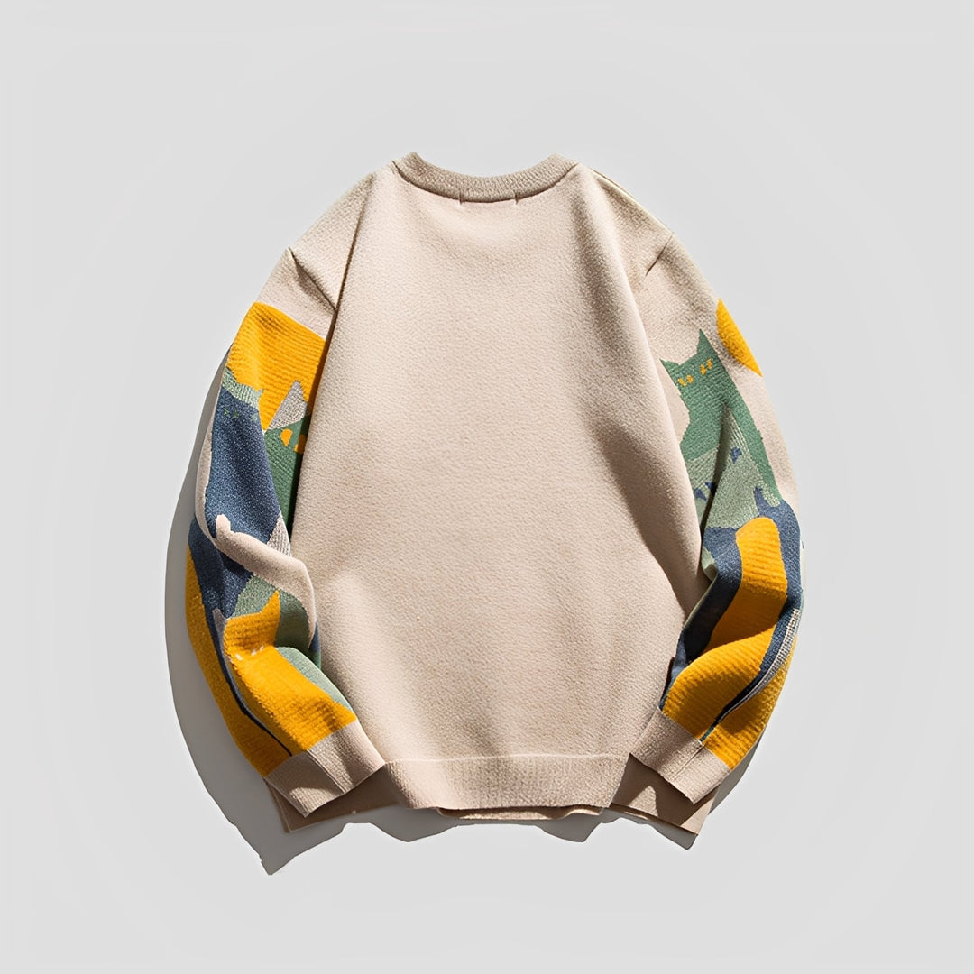 Davin - Eleganter Herrenpullover mit Muster