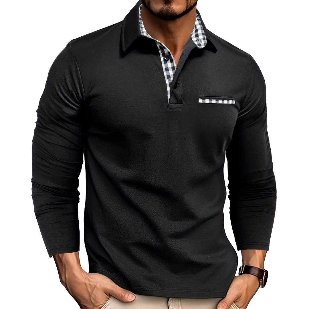 Rupert - Lässig Langarm-Poloshirt für Herren