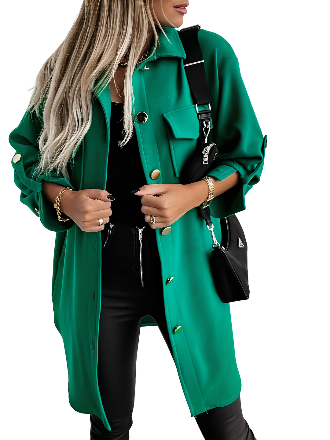 Abbigail - Stilvolle, locker geschnittene Damenjacke