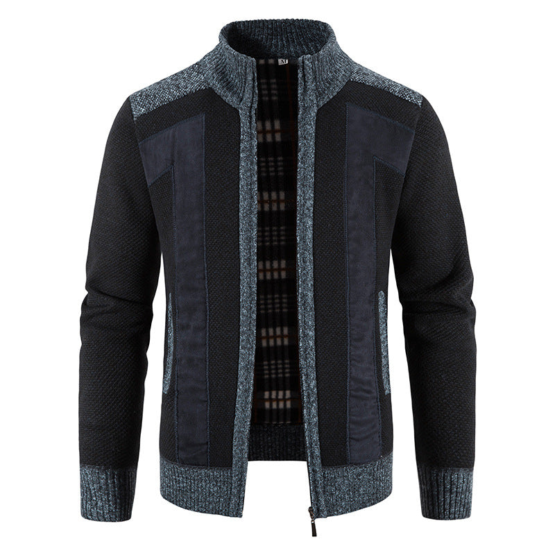 Domenic - Gemütliche Herren-Fleecejacke mit Reißverschluss