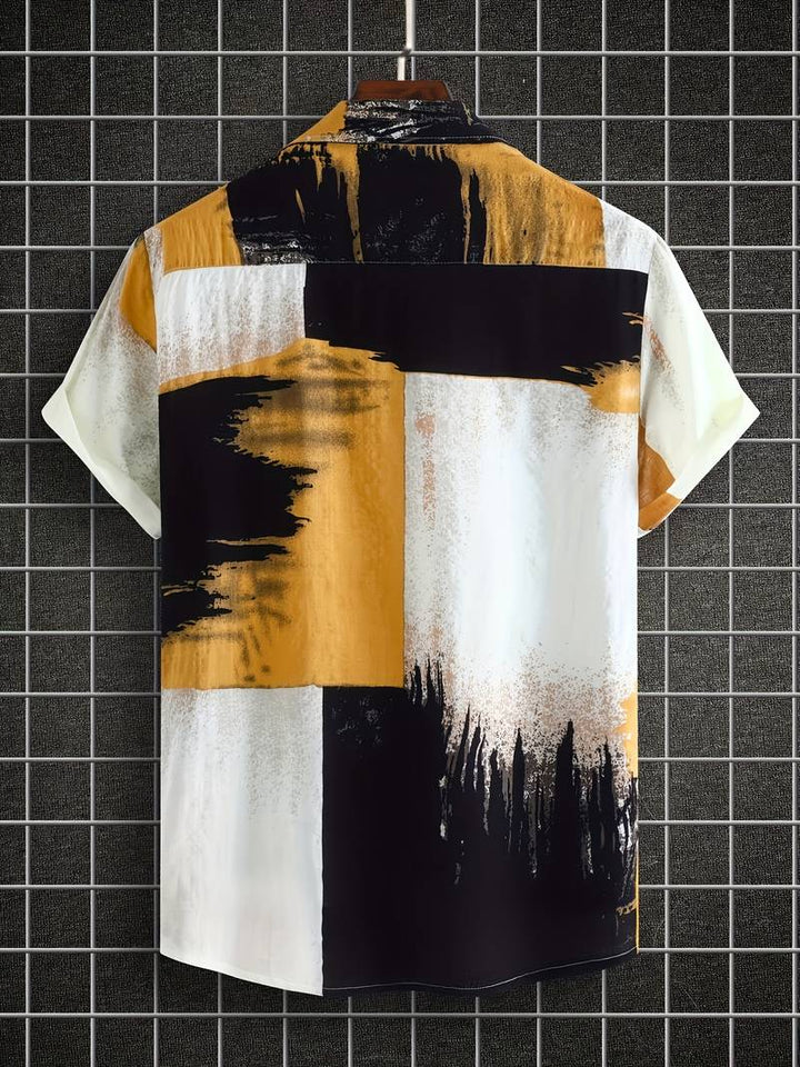 Kenneth - Kurzarm-Casual-Hemd mit frischem Stil