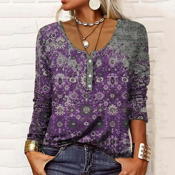 Hilde - Stilvoller Pullover mit Aztekenmuster