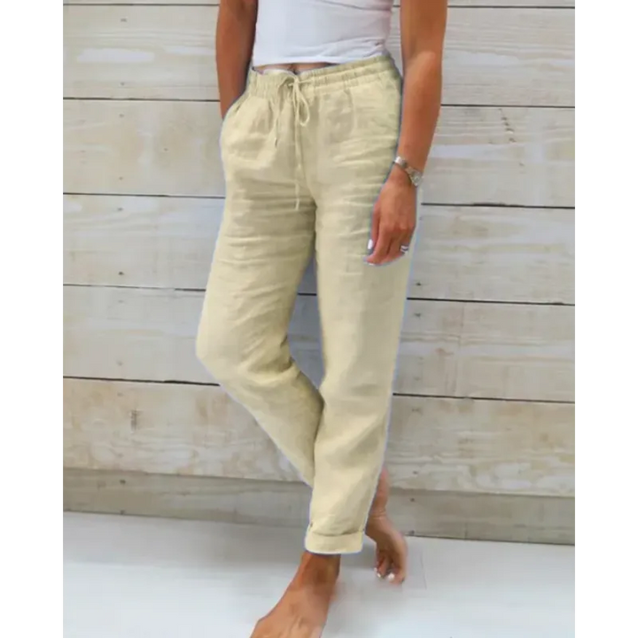Stacey - Elegante und Mühelose Leinenhose