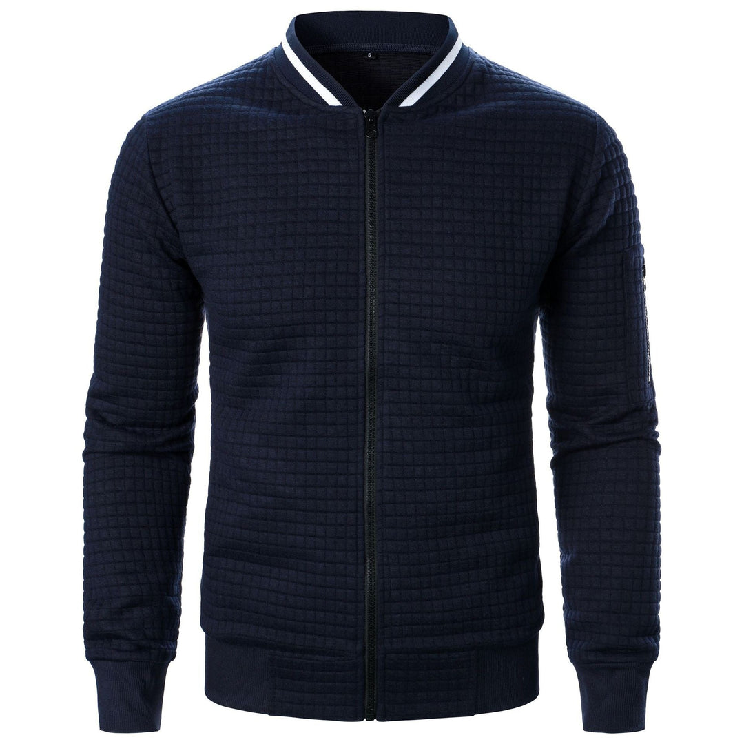 Malcom - Moderner Herrenpullover mit Zipper