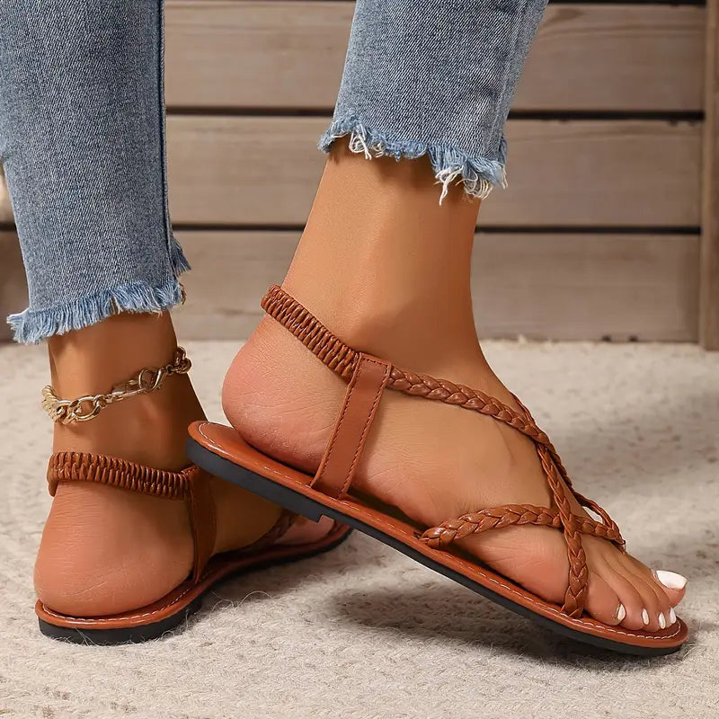 Thusnelda - Bequeme & Stylische Damen-Sommersandalen