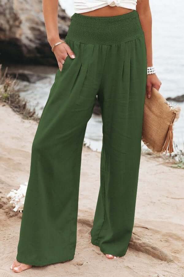 Quinley - Leinen Stretch-Hose