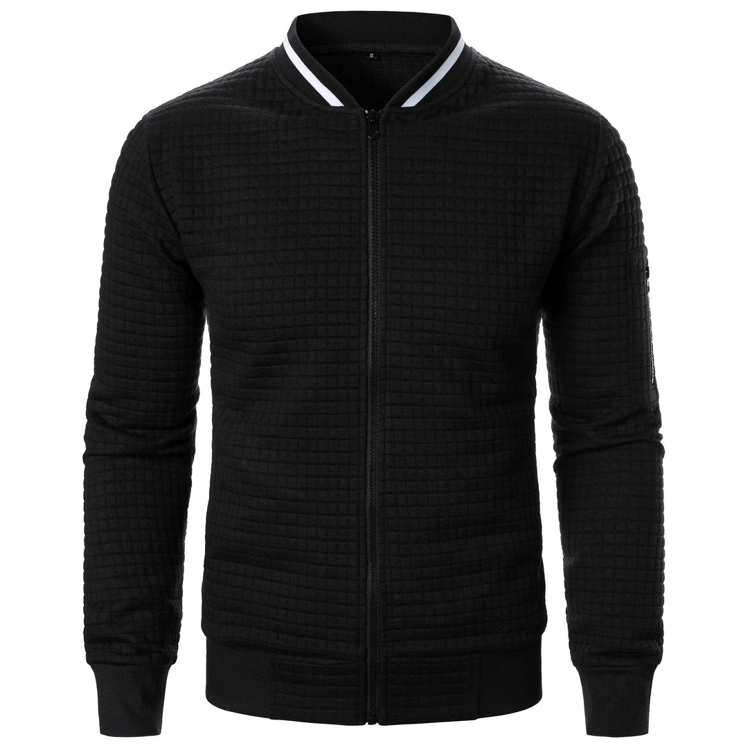 Malcom - Moderner Herrenpullover mit Zipper