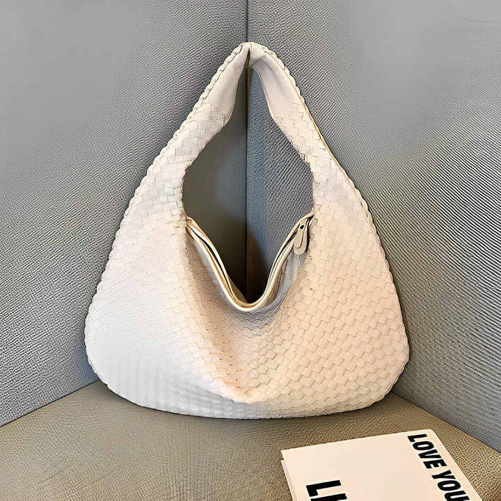 Paulina - Elegante handgewebte Damenhandtasche