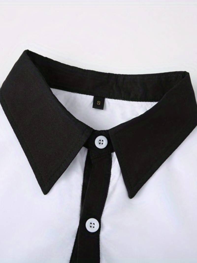 Tonie – Elegantes Hemd mit Kontrast im Modernen Schnitt