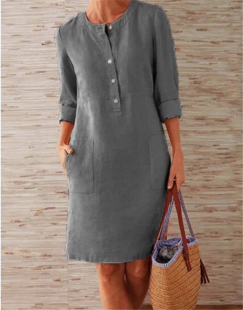 Ally - Elegantes und müheloses Blumenkleid