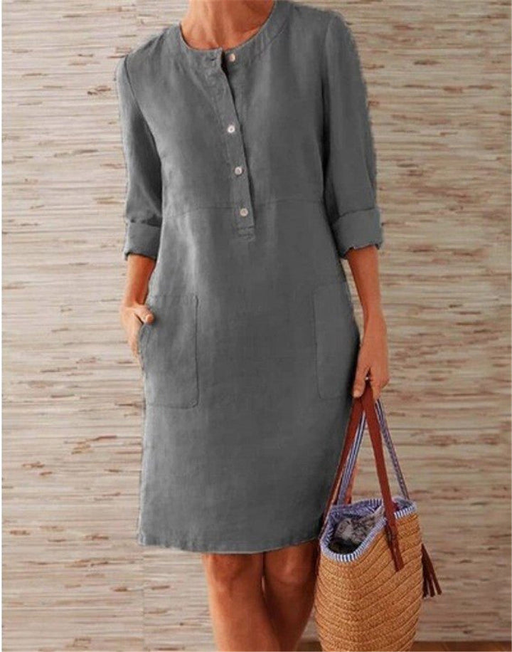 Ally - Elegantes und müheloses Blumenkleid