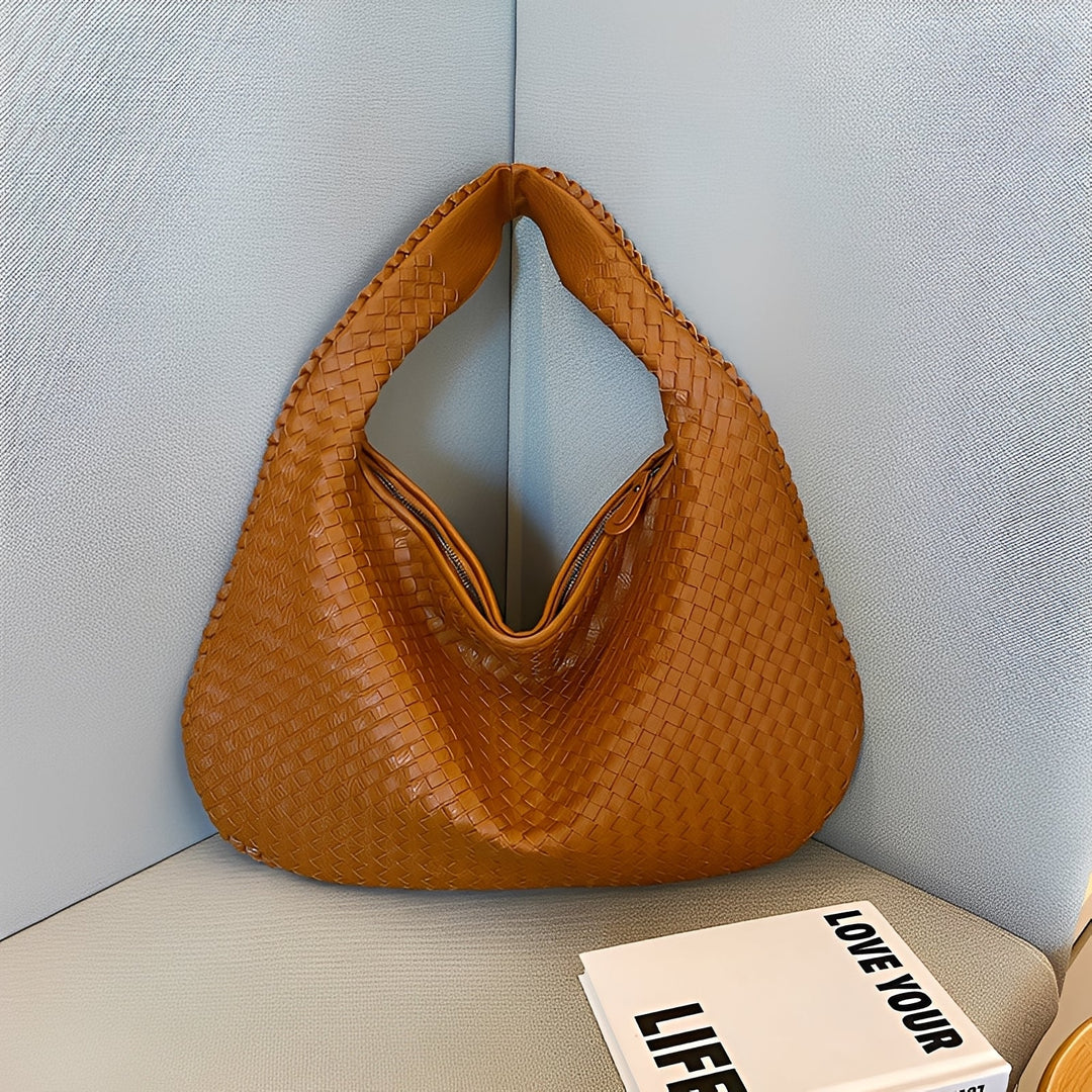 Paulina - Elegante handgewebte Damenhandtasche