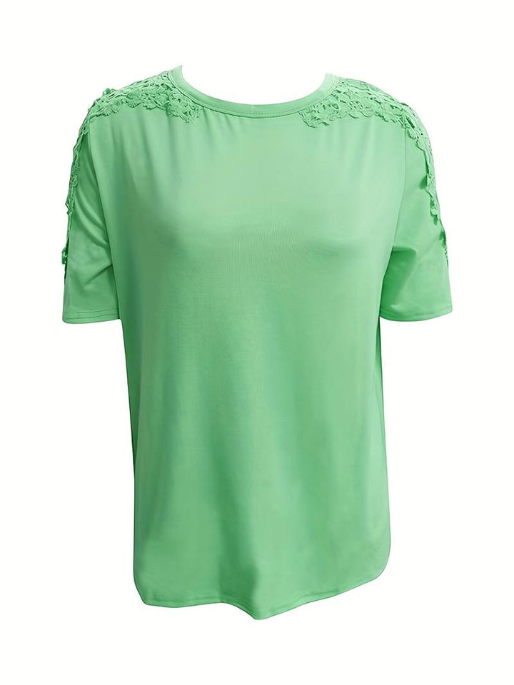 Rhea - Das Perfekte Rundhals-T-Shirt für Jeden Tag