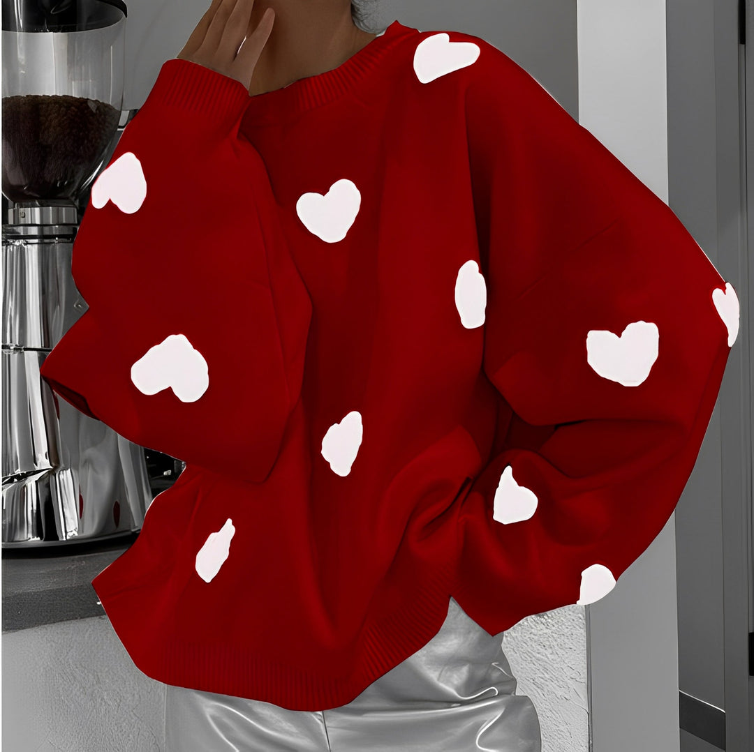Marsha - Gemütlicher Damenpullover mit Muster