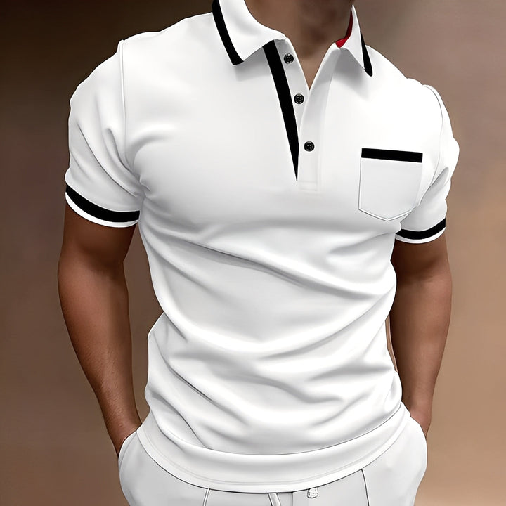 Alijah - Elegantes, enges Herren-Poloshirt