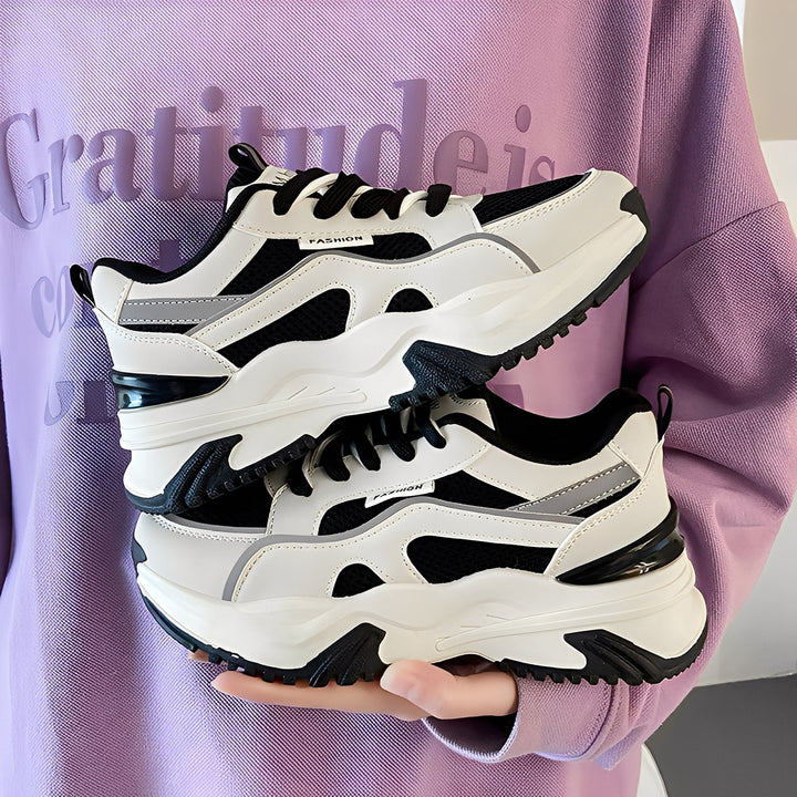Sophie - Edle Damen-Sneaker mit hoher Sohle