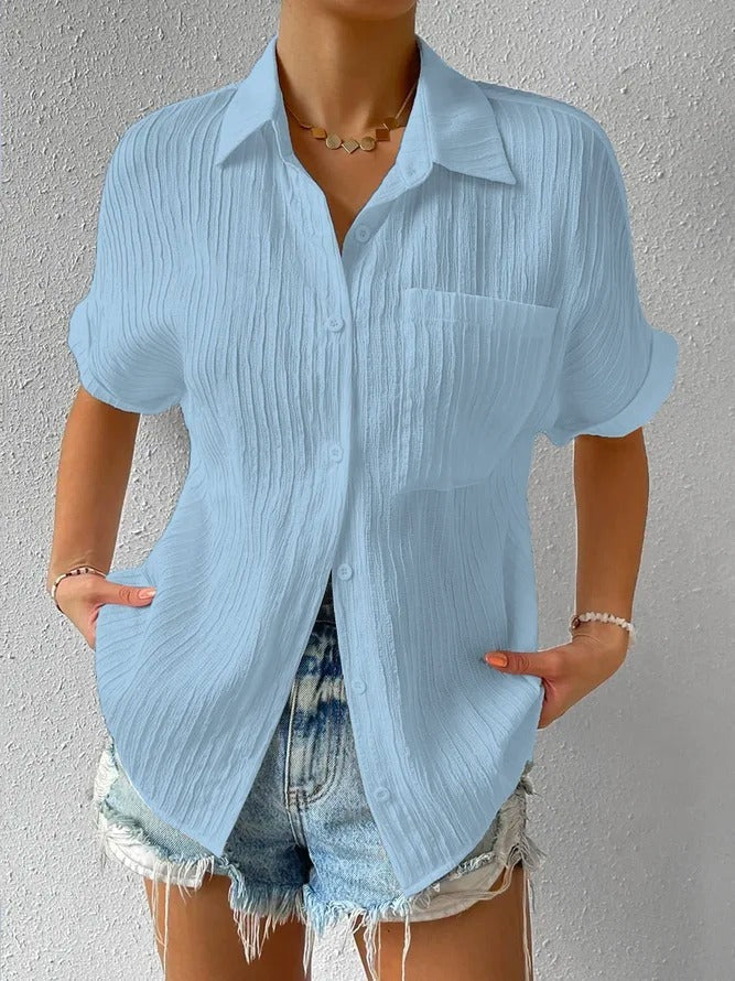 Sheena – Legere Button-Down-Bluse mit Chic