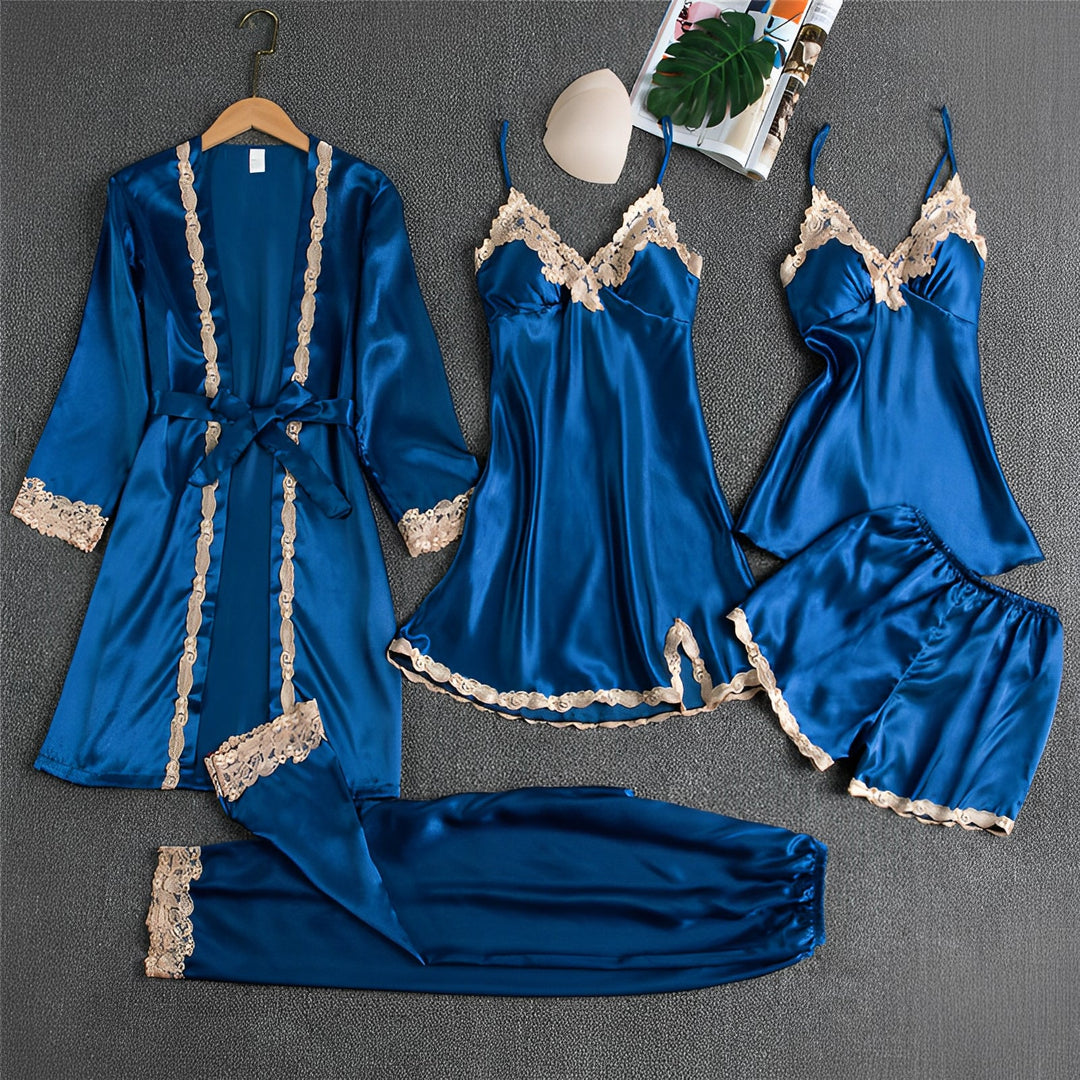 Roxy - Luxuriöses, sexy Schlafanzug-Set für Frauen