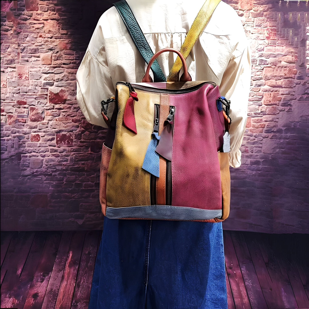 Alayna - Traditioneller Damenlederrucksack