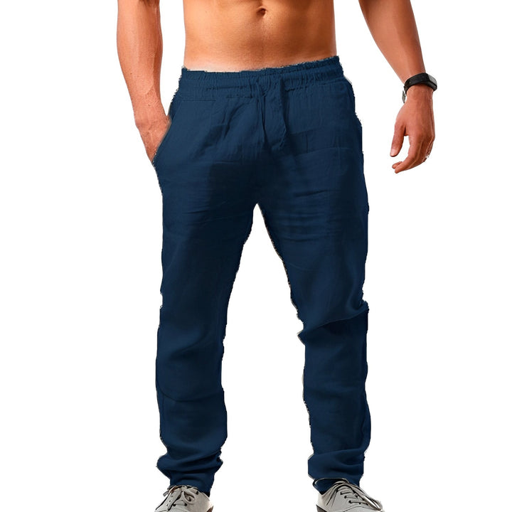 Chandler - Casula leichte Sommerhose aus Leinen für Männer