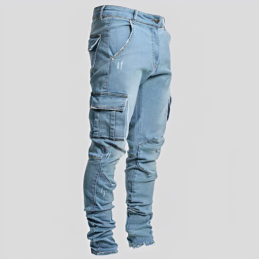 Owen - Bequeme Herrendenimjeans mit vielen Taschen