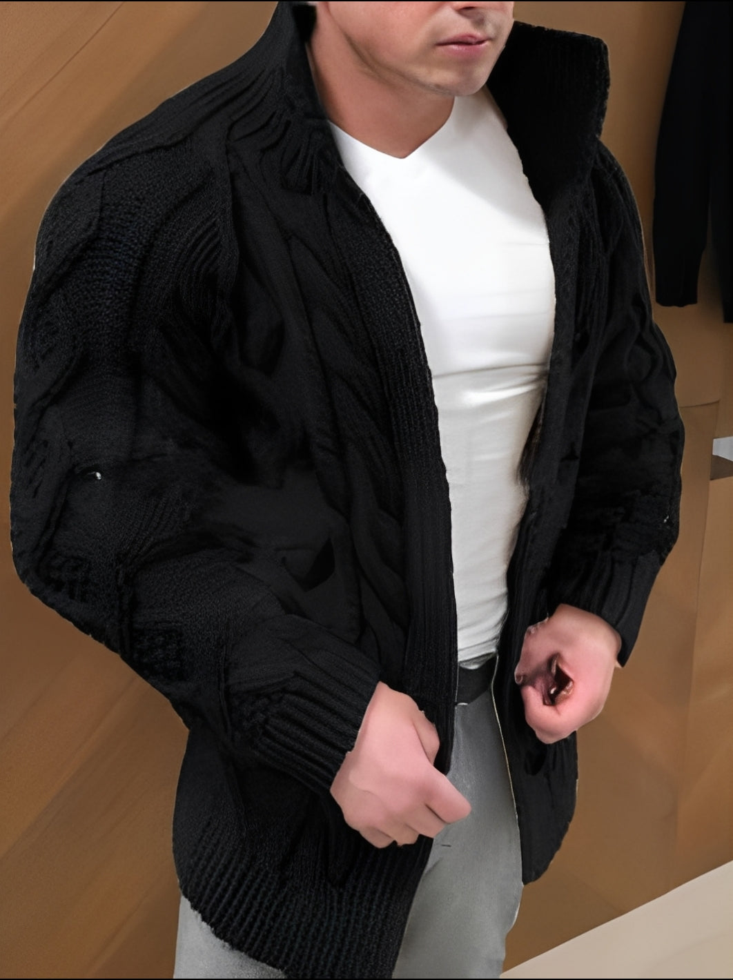 Donovan - Eleganter, bequemer Herren-Cardigan
