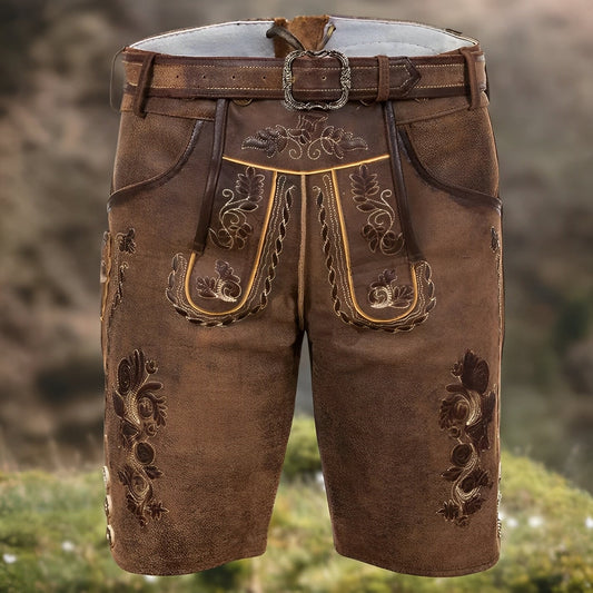 Jeffery - Spezielle Herrenlederhose für das Oktoberfest