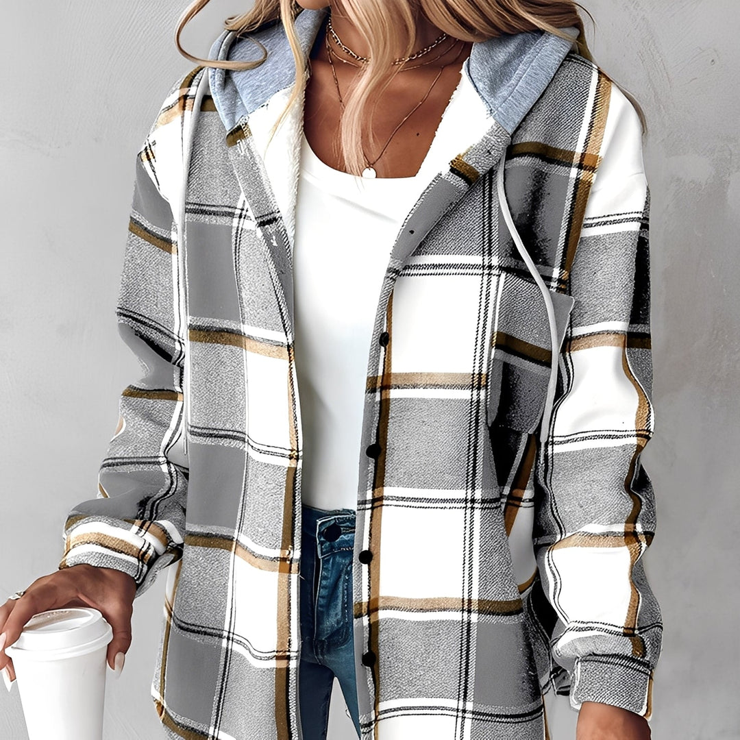 Briana - Bequeme, warme Damen-Hoodiejacke