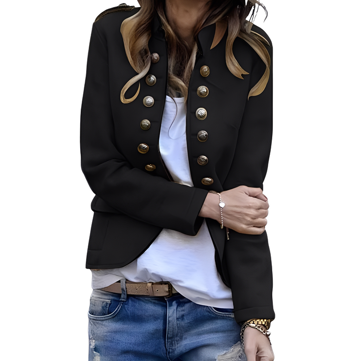 Rhoda - Trendiger Blazer mit Stehkragen für Damen