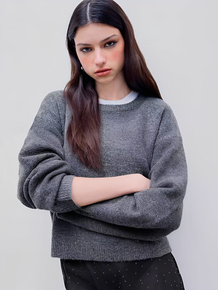 Luvenia - Angenehmer, warmer Damenpullover aus Polyester