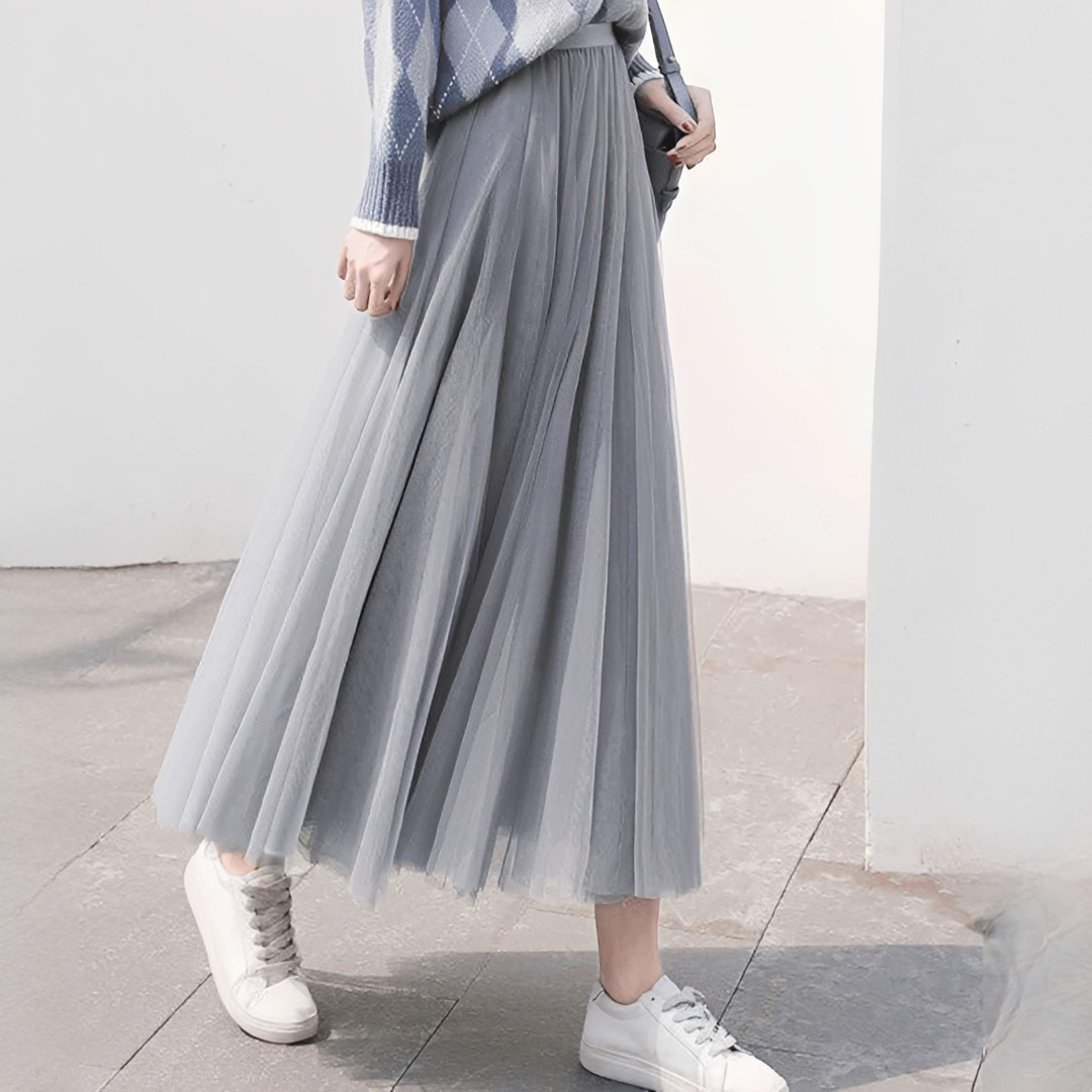 Zelde - Langer Rock bis zu den Knöcheln für Frauen