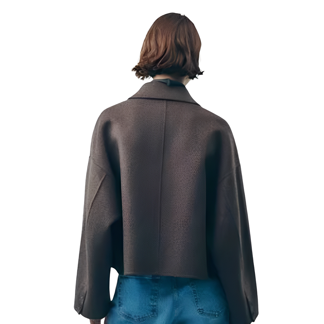 Evaline - Damenjacke mit Knöpfen in lockerer Passform