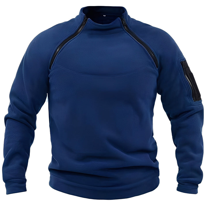 Wilbur - Herren-Fleecepullover für Sport mit Zipper