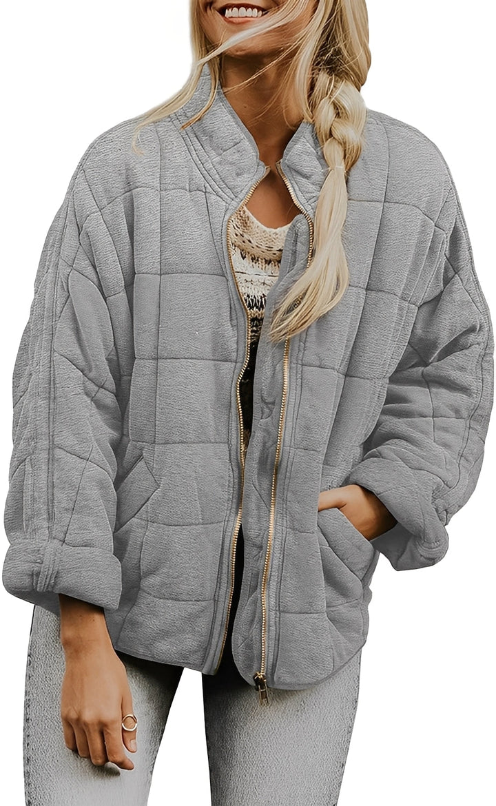 Mikaela - Warme Oversize-Jacke für Damen