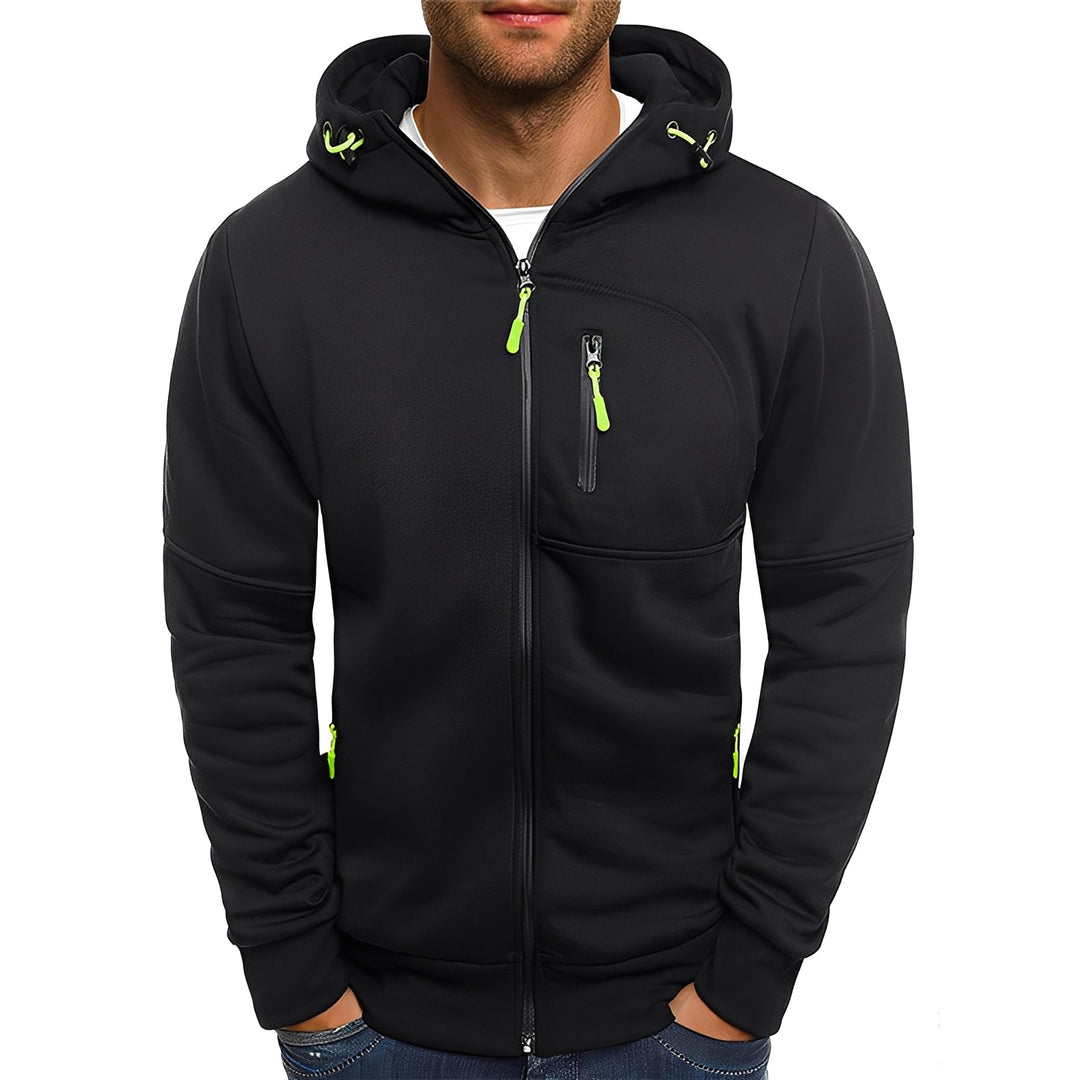 Allen - Moderne Kapuzen-Fleecejacke für Herren
