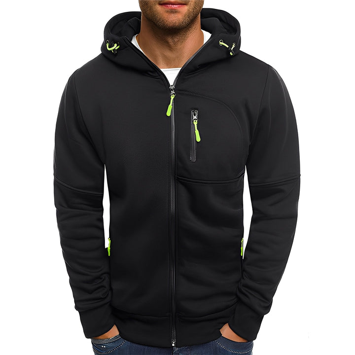 Allen - Moderne Kapuzen-Fleecejacke für Herren