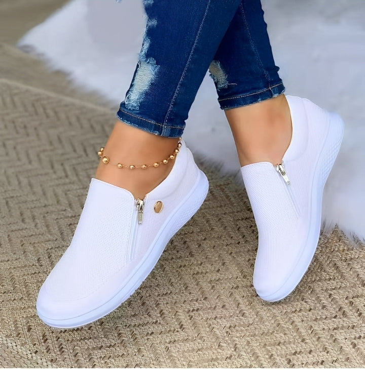 Renita - Komfortable Damenschuhe mit Reißverschluss