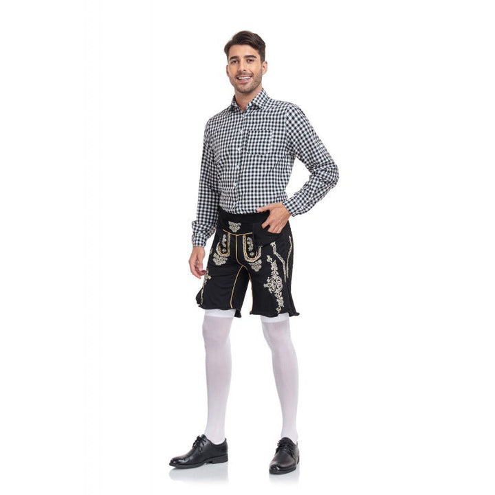 Jaxson - Traditionelles kariertes Oktoberfestshirt für Herren