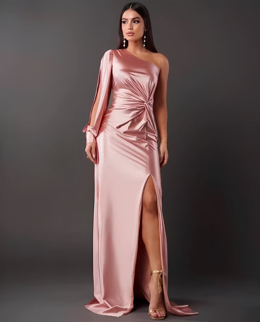 Jenna - Elegantes Damen-Abendkleid mit Schlitz