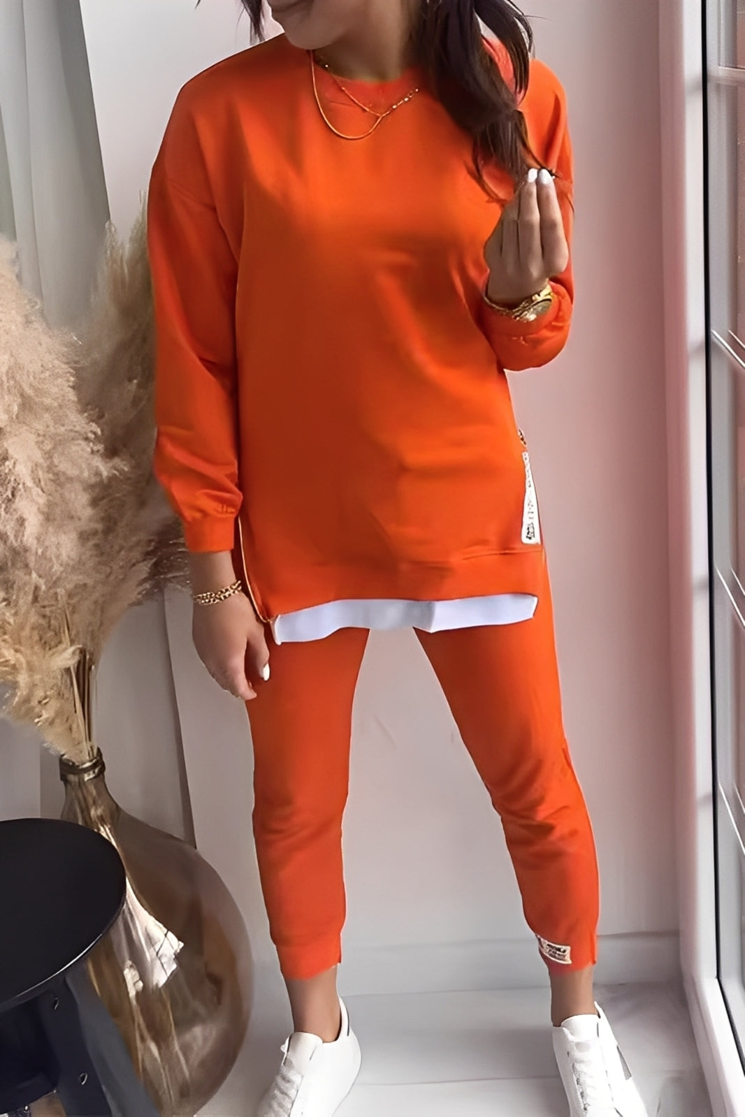 Kristine - Komfortables Damen-Sweatshirt- und Hosen-Set