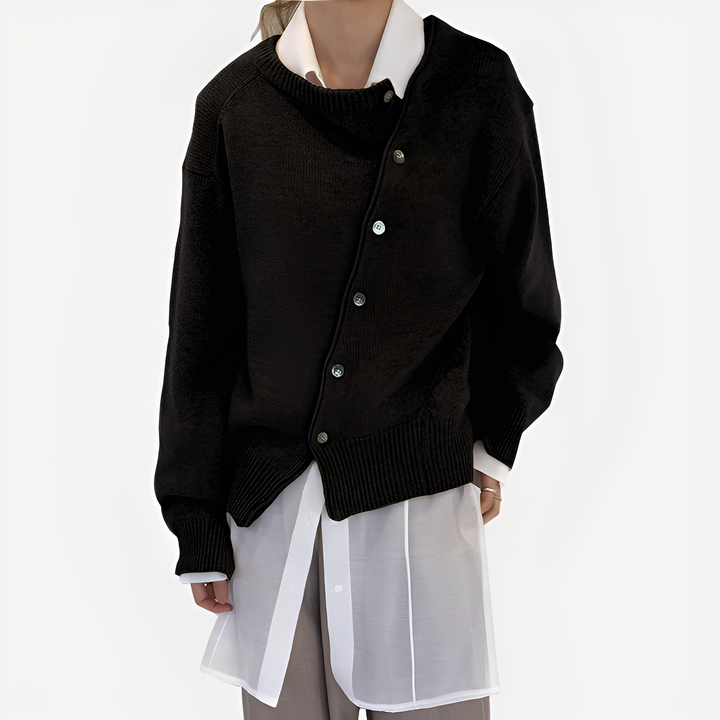 Susanne - Modische und bequeme Überzieh-Strickjacke