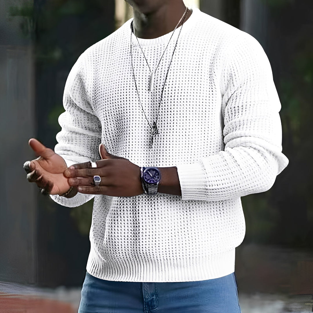 Luke - Bequemer Herren-Pullover mit langen Ärmeln
