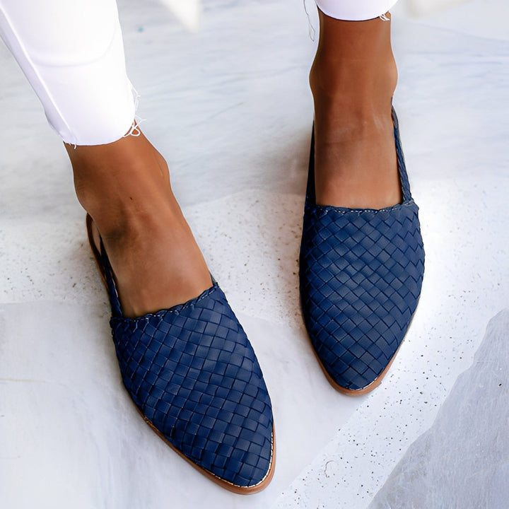Shirley - Modische flache Frauenschuhe mit spitzer Spitze