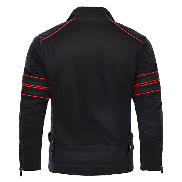 Jerold - Stilsichere Motorradlederjacke für Herren