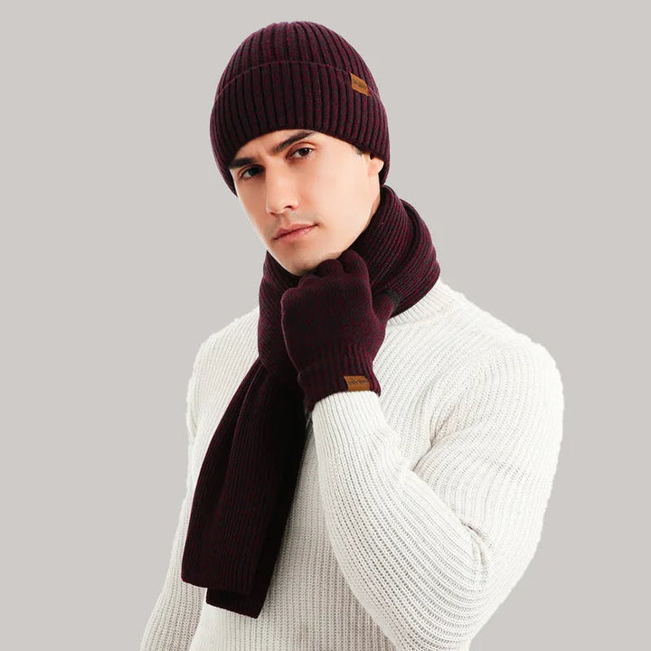 Gale - Winterset: Mütze, Schal, Handschuhe für kaltes Wetter